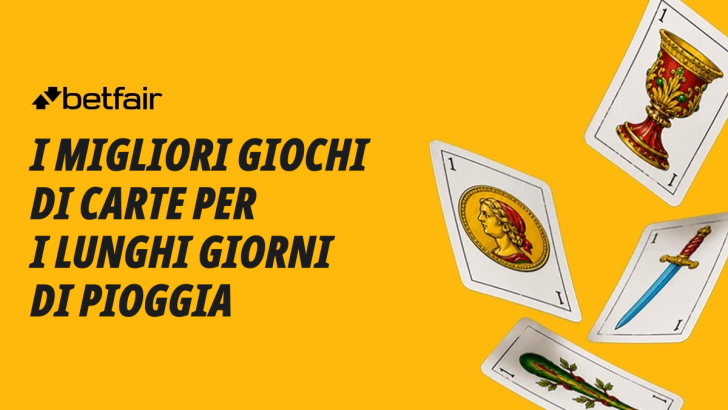 I migliori giochi di carte per lunghi giorni di pioggia