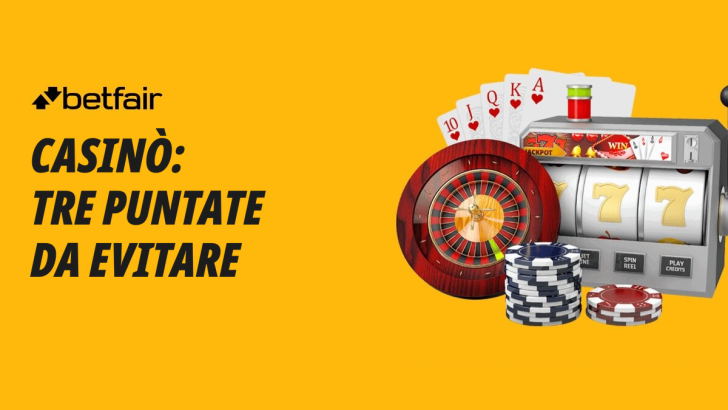 Le "Sucker Bets": le 3 peggiori scommesse che puoi fare al casinò
