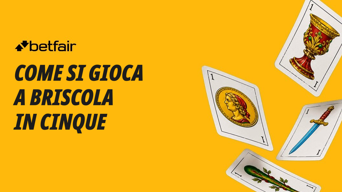 Briscola in cinque: regole e come si gioca