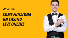 Casinò live online: come funziona e come si gioca