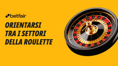 Settori della roulette: quali numeri coprono e quanto costano